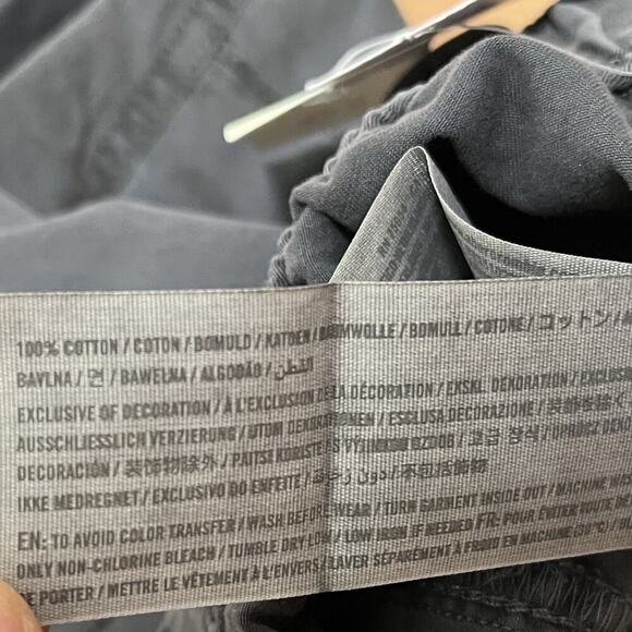 Abercrombie & Fitch Womens Wide Leg Zip Ankle Cargo Pants Size M LONG Grunge Y2K - Picture 7 of 9